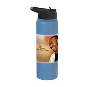 Oficial Teddy Pendergrass I am What I Am Logo Stainless Steel Insulated Water Bottle