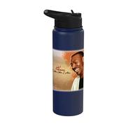 Oficial Teddy Pendergrass I am What I Am Logo Stainless Steel Insulated Water Bottle