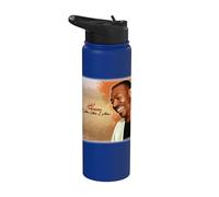 Oficial Teddy Pendergrass I am What I Am Logo Stainless Steel Insulated Water Bottle