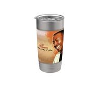 Oficial Teddy Pendergrass I am What I Am Logo Vaso térmico de acero inoxidable de doble pared