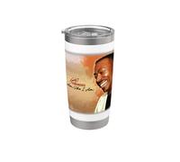 Oficial Teddy Pendergrass I am What I Am Logo Vaso térmico de acero inoxidable de doble pared