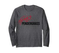 Oficial Teddy Pendergrass Signature Black on Red Legend Manga Larga