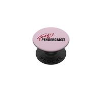 Oficial Teddy Pendergrass Signature Black on Red Legend PopSockets PopGrip Adhesivo