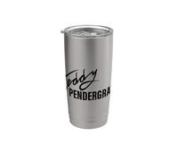 Oficial Teddy Pendergrass Signature Legendary R&B Black Vaso térmico de acero inoxidable de doble pared