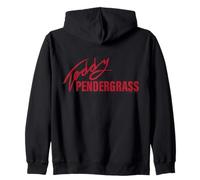 Oficial Teddy Pendergrass Signature Legendary R&B Red Sudadera con Capucha