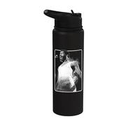 Oficial Teddy Pendergrass Steaming Logo R&B Legend Stainless Steel Insulated Water Bottle