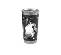 Oficial Teddy Pendergrass Steaming Logo R&B Legend Vaso térmico de acero inoxidable de doble pared