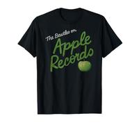 Oficial The Beatles Apple Records Logo Banda Rock Pop Camiseta