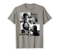 Oficial The Beatles Let It Be Rock Pop Band Camiseta