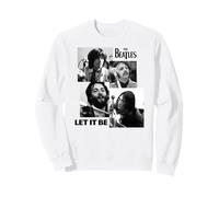 Oficial The Beatles Let It Be Rock Pop Band Sudadera