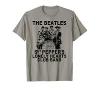 Oficial The Beatles SGT Pepper's Album Band Retro Pop Camiseta