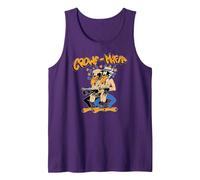 Oficial The Black Crowes Crowe-Mafia Rock Retro Band Camiseta sin Mangas, Hombre, Morado, M
