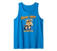 Oficial The Black Crowes Crowe-Mafia Rock Retro Band Camiseta sin Mangas, Hombre, Zafiro, S