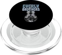 Oficial The Everly Brothers Guitar Roots Collage Art PopSockets PopGrip para MagSafe