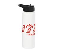 Oficial The Police Ghost Icon Rock Music Band Stainless Steel Insulated Water Bottle