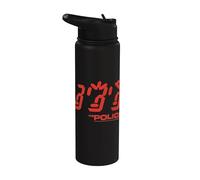 Oficial The Police Ghost Icon Rock Music Band Stainless Steel Insulated Water Bottle
