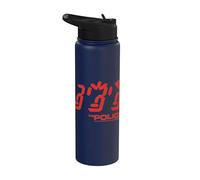 Oficial The Police Ghost Icon Rock Music Band Stainless Steel Insulated Water Bottle