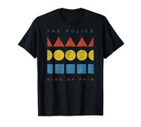 Oficial The Police King Of Pain Rock Music Band Camiseta