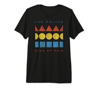 Oficial The Police King of Pain Rock Music Band Camiseta Premium