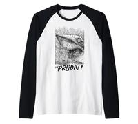 Oficial The Prodigy Shark música electrónica Band Camiseta Manga Raglan