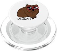 Oficial The Wombats Indie Rock Band Drawing Vintage PopSockets PopGrip para MagSafe