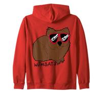 Oficial The Wombats Indie Rock Band Drawing Vintage Sudadera con Capucha