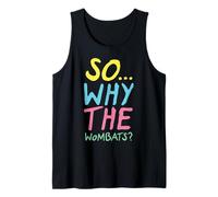 Oficial The Wombats So Why The Wombats Banda Rock Vintage Camiseta sin Mangas