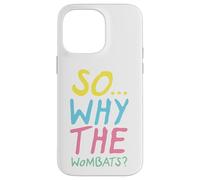 Oficial The Wombats So Why The Wombats Banda Rock Vintage Carcasa para iPhone 14 Pro MAX