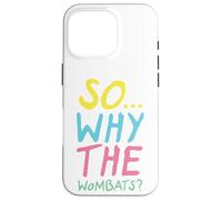 Oficial The Wombats So Why The Wombats Banda Rock Vintage Carcasa para iPhone 16 Pro