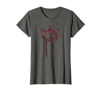 Oficial Vampire: The Masquerade Bloodlines 2 Icono Rojo Camiseta, Mujer, Asfalto, 3XL