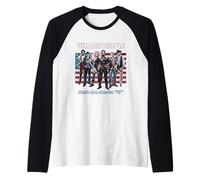 Oficial Village People Cruisin Thru America ’79 Camiseta Manga Raglan