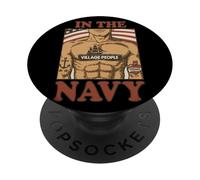 Oficial Village People In The Navy PopSockets PopGrip Adhesivo