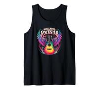 Oficial Wellness Rockstar P.E Gym Specialist Workout PTA Camiseta sin Mangas