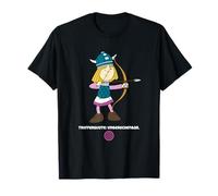 Oficial Wickie El Vikingo Tasa de Aciertos Arco Impredecible Camiseta
