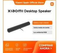 Xiaomi Desktop Speaker Negro Inalámbrico y alámbrico