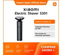 Oficial | Xiaomi Electric Shaver S301, Mejorada con 18 cuchillas, Tiempo de uso de 60 días, Completamente lavable