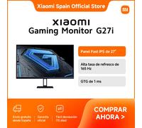 Oficial | Xiaomi Gaming Monitor G27i, Panel Fast IPS de 27"", Alta tasa de refresco de 165 Hz, GTG de 1 ms Negro