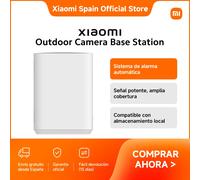 Oficial | Xiaomi Outdoor Camera Base Station, Sistema de alarma automática, Señal potente, amplia cobertura, Compatible con almacenamiento local