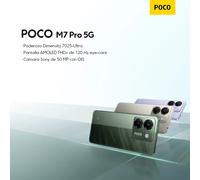 Oficial | Xiaomi | POCO | POCO M7 Pro 5G, Poderoso Dimensity 7025-Ultra, Pantalla AMOLED FHD+ de 120 Hz eye-care, Cámara Sony de 50 MP con OIS Verde