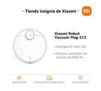 Xiaomi Robot Vacuum S12 Sin bolsa Blanco