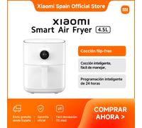 Xiaomi BHR8234EU freidora Sencillo 4,5 L Independiente 1500 W Freidora de aire caliente Blanco