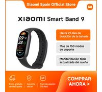 Oficial|Xiaomi smart Band 9, Hasta 21 días de duración de la batería, Más de 150 modos de deporte, Monitorización total actualizada del sueño Rosa Místico