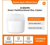 Oficial|Xiaomi Smart Multifunctional Rice Cooker, 8 cooking functions, 24-hour delay timer, Smart link to the app