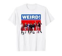 Oficial Yungblud Weird White Camiseta