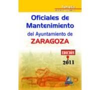 Oficiales De Mantenimiento Del Ayuntamiento De Zaragoza. Temario Materias Específicas