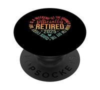 Oficialmente Retirado 2025 Let The Journey Begin I'm Off The Cl PopSockets PopGrip Adhesivo