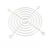 Oficina CPU de Ordenador Metal Axial Rejilla Ventilador De Refrigeración Protector De Dedos Parrilla 100mm Tono Plateado