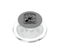 Oficina del Empleado Humor Sarcástico Trabajo Capibara PopSockets PopGrip para MagSafe