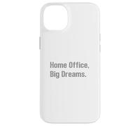 Oficina en casa Grandes sueños Empresario Hustle WFH Éxito Carcasa para iPhone 14 Plus