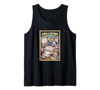 Oficina KPI Métricas Trabajo Sarcástico Estrés Parodia Arte Gráfico Camiseta sin Mangas